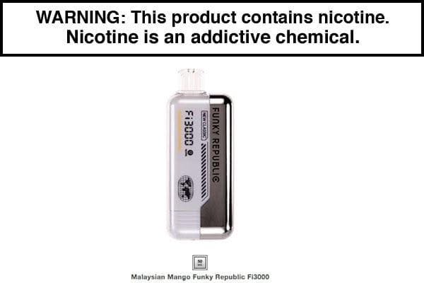 Funky Republic Fi3000 Disposable Vape 3000 Puffs - $12.95 - Vape Juice