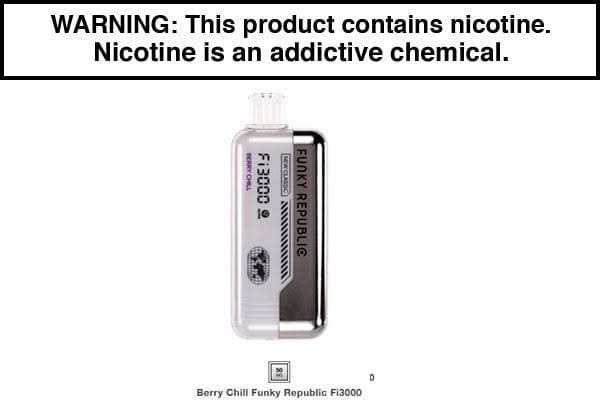 Funky Republic Fi3000 Disposable Vape 3000 Puffs - $12.95 - Vape Juice