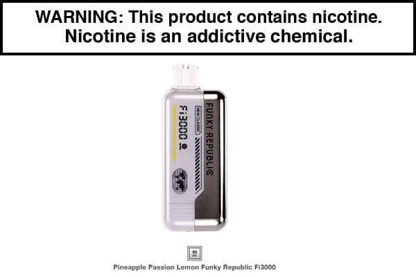 Funky Republic Fi3000 Disposable Vape 3000 Puffs - $12.95 - Vape Juice