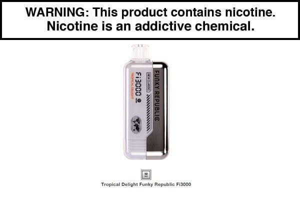 Funky Republic Fi3000 Disposable Vape 3000 Puffs - $12.95 - Vape Juice