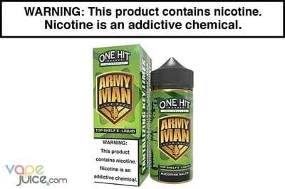 Army Man - One Hit Wonder 100ml - Vape Juice
