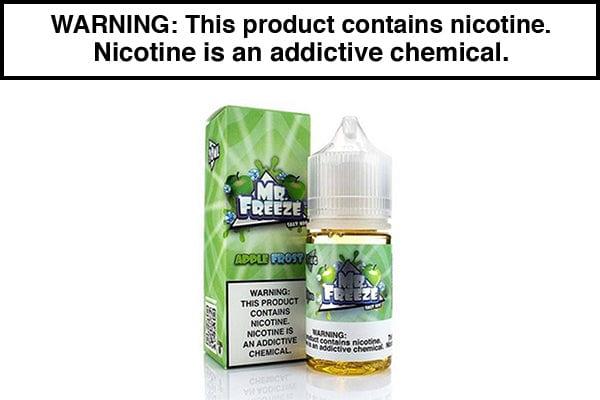 APPLE FROST BY MR. FREEZE SALTS 30ML - Vape Juice