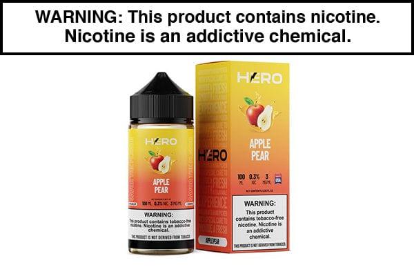 APPLE PEAR BY HERO 100ML - Vape Juice