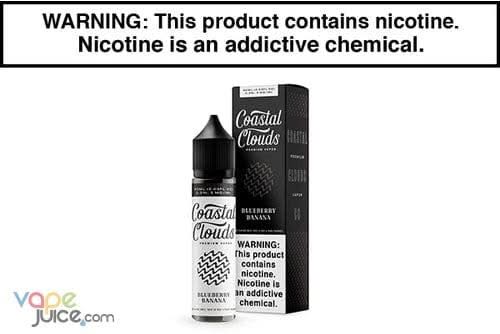 Blueberry Banana - Coastal Clouds 60ml - Vape Juice