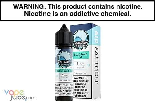 Blue Razz Ice by Air Factory - 60ML - Vape Juice