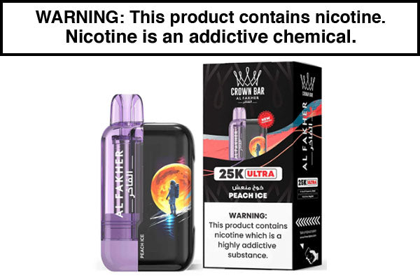CROWN BAR ULTRA 25K DISPOSABLE VAPE - 25,000 PUFFS - Vape Juice