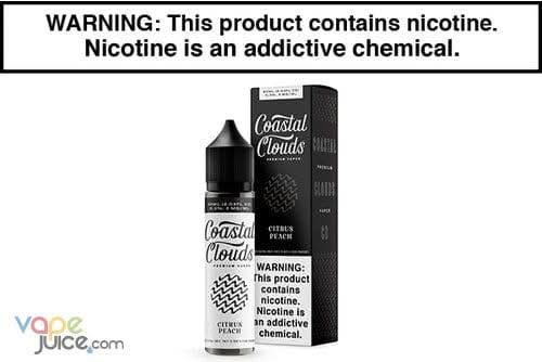 Citrus Peach - Coastal Clouds 60ml - Vape Juice