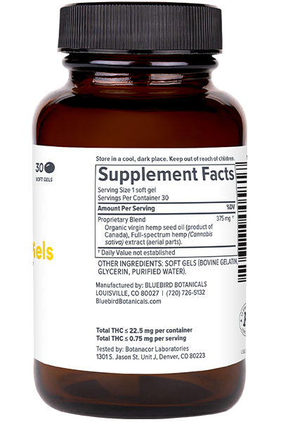 Bluebird Botanicals Classic CBD Oil Capsules - Vape Juice