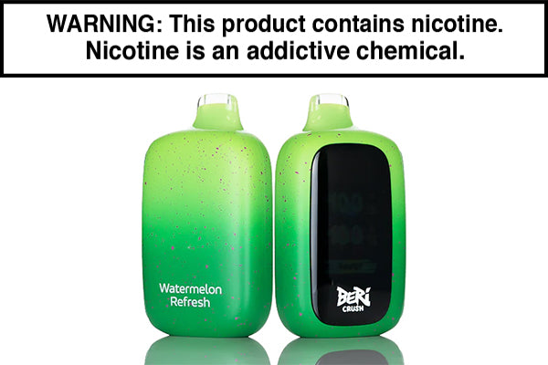 BERI CRUSH 50K DISPOSABLE VAPE - 50,000 PUFFS Watermelon Refresh