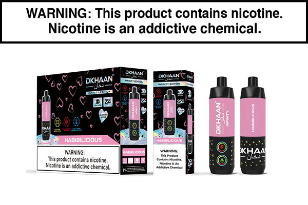 DKHAAN INFINITY 25K DISPOSABLE VAPE - 25000 PUFFS Habibilicious