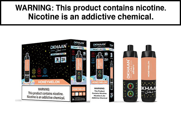 DKHAAN INFINITY 25K DISPOSABLE VAPE - 25000 PUFFS Honey Melon