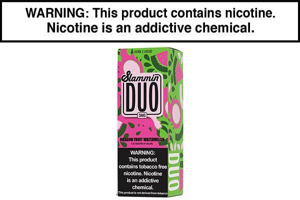DRAGON FRUIT WATERMELON BY SLAMMIN DUO SALTS 30ML
