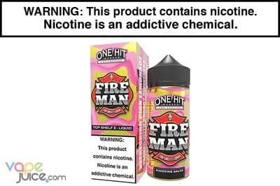 Fireman - One Hit Wonder 100ml - Vape Juice