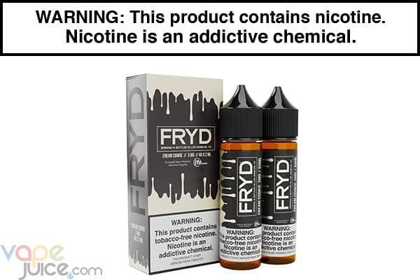 Cream Cookie by FRYD E Liquid TFN - 120ML Tobacco Free Nicotine - Vape Juice