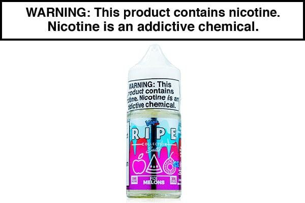 FIJI MELONS ICE BY VAPE 100 RIPE SALTS 30ML - Vape Juice