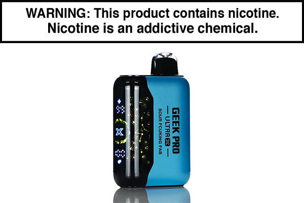 GEEK PRO ULTRA X 45K DISPOSABLE VAPE - 45,000 PUFFS Sour Fcuking Fab