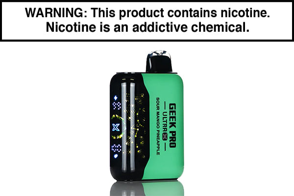 GEEK PRO ULTRA X 45K DISPOSABLE VAPE - 45,000 PUFFS Sour Mango Pineapple