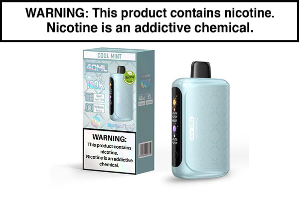 HORIZONTECH 100K DISPOSABLE VAPE - 100,000 PUFFS Cool Mint