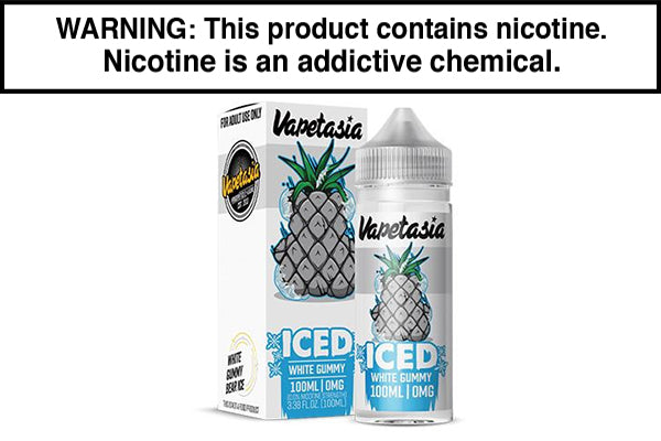 ICED WHITE GUMMY BY VAPETASIA KILLER FRUITS 100ML