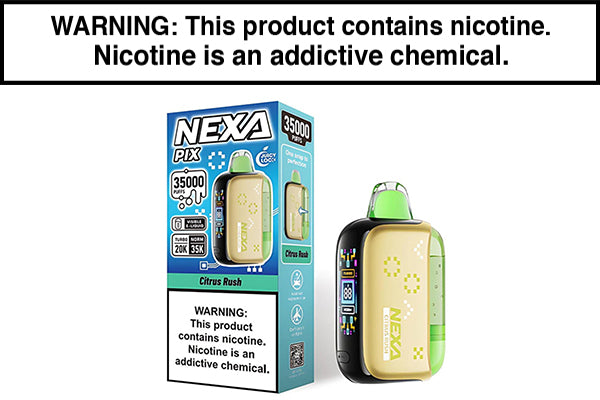 NEXA PIX 35K DISPOSABLE VAPE - 35,000 PUFFS