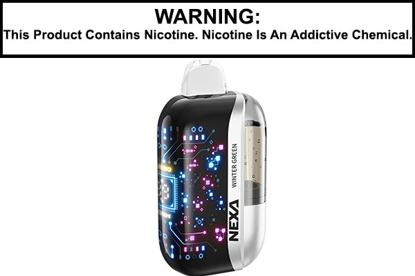 NEXA ULTRA 50K DISPOSABLE VAPE - 50,000 PUFFS Winter Green