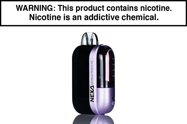 NEXA ULTRA 50K DISPOSABLE VAPE - 50,000 PUFFS Georgia Peach Ice