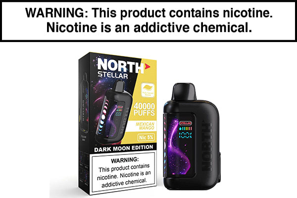 NORTH STELLAR 40K DISPOSABLE VAPE - 40,000 PUFFS Mexican Mango