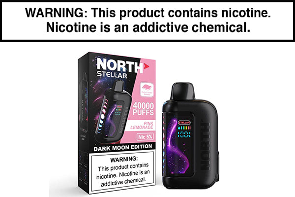 NORTH STELLAR 40K DISPOSABLE VAPE - 40,000 PUFFS Pink Lemonade