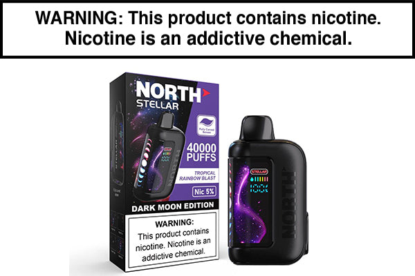 NORTH STELLAR 40K DISPOSABLE VAPE - 40,000 PUFFS Sour Fcuking Fab