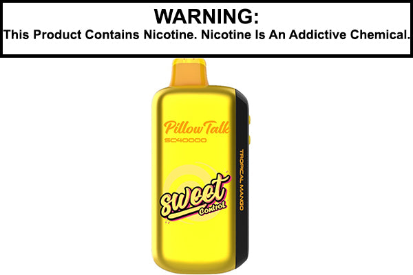 PILLOW TALK SC40000 DISPOSABLE VAPE - 40000 PUFFS Tropical Mango