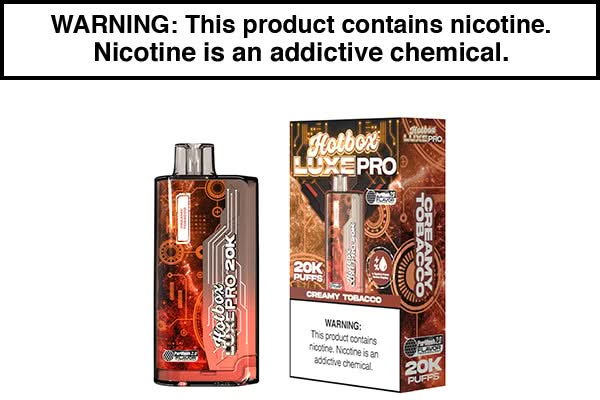 Puff Labs Hotbox Luxe Pro Disposable Vape 20,000 Puffs - $14.95 - Vape Juice