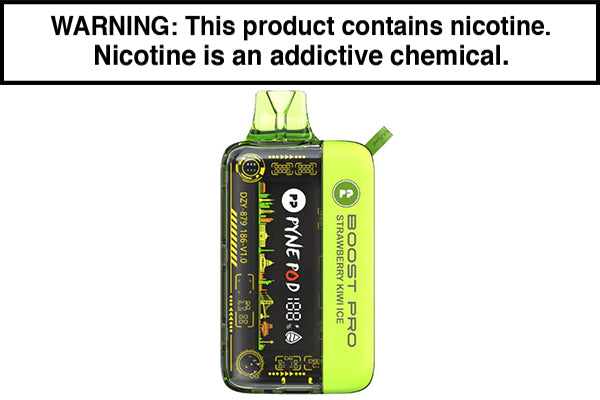 PYNE POD BOOST PRO 20K DISPOSABLE VAPE - 20,000 PUFFS Strawberry Kiwi Ice