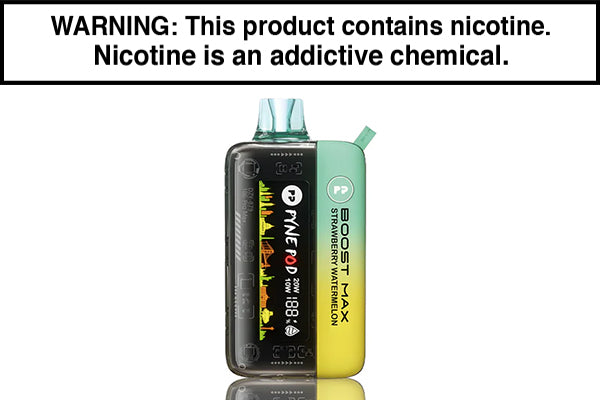 PYNE POD BOOST PRO MAX 30K DISPOSABLE VAPE - 30,000 PUFFS Strawberry Watermelon