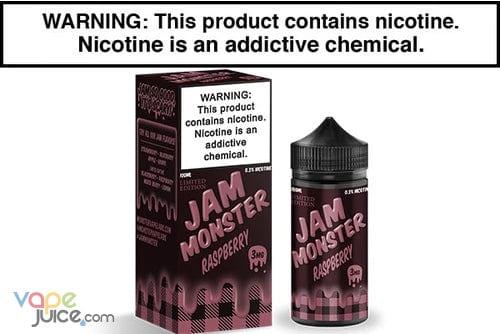 Raspberry by Jam Monster - 100ML - Vape Juice