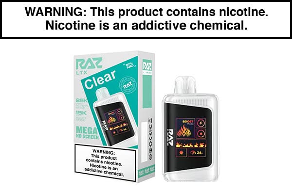 RAZ LTX 25K DISOSABLE VAPE - $14.95 - Vape Juice