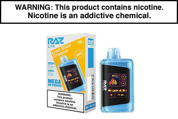 RAZ LTX 25K DISOSABLE VAPE - $14.95 - Vape Juice