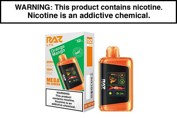RAZ LTX 25K DISOSABLE VAPE - $14.95 - Vape Juice