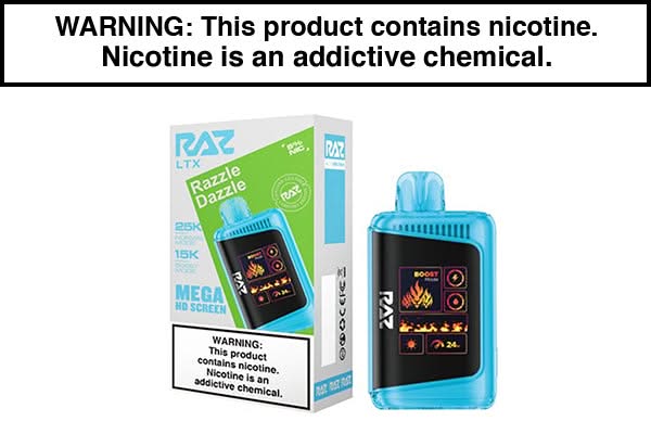 RAZ LTX 25K DISOSABLE VAPE - $14.95 - Vape Juice