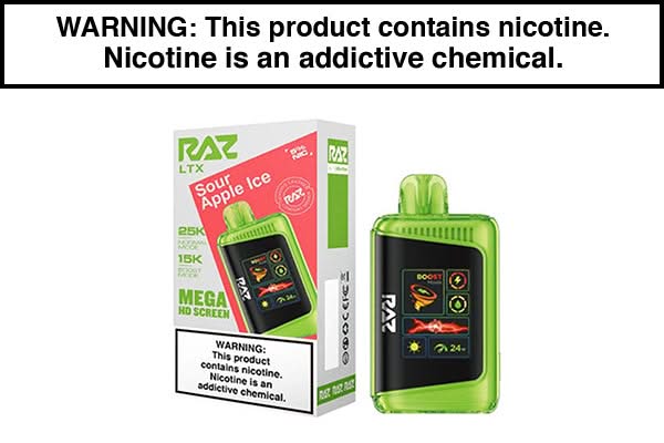 RAZ LTX 25K DISOSABLE VAPE - $14.95 - Vape Juice