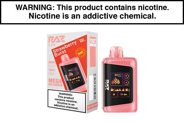 RAZ LTX 25K DISOSABLE VAPE - $14.95 - Vape Juice