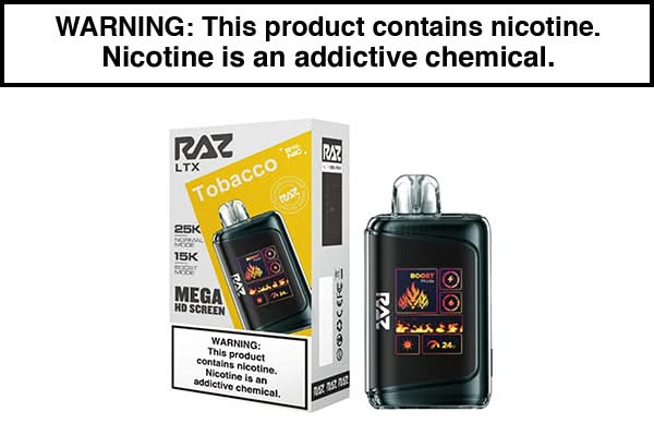 RAZ LTX 25K DISOSABLE VAPE - $14.95 - Vape Juice