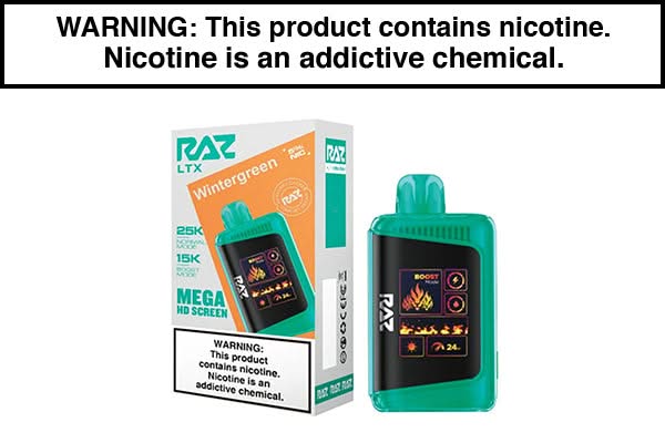 RAZ LTX 25K DISOSABLE VAPE - $14.95 - Vape Juice