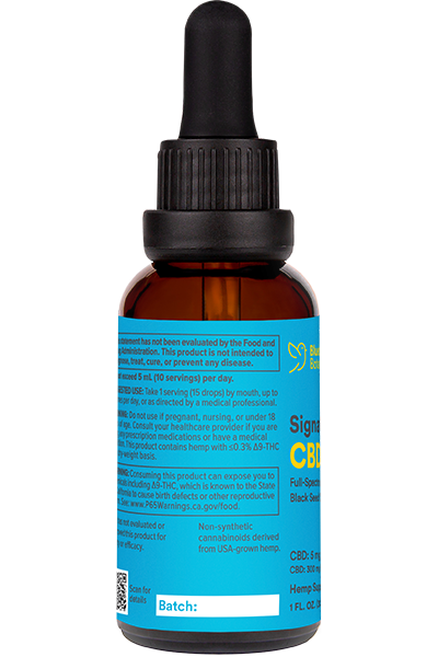 Bluebird Botanicals Signature CBD Oil - Vape Juice