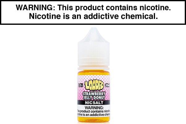Strawberry Jelly Donut by Loaded Nic Salt 30ml - Vape Juice