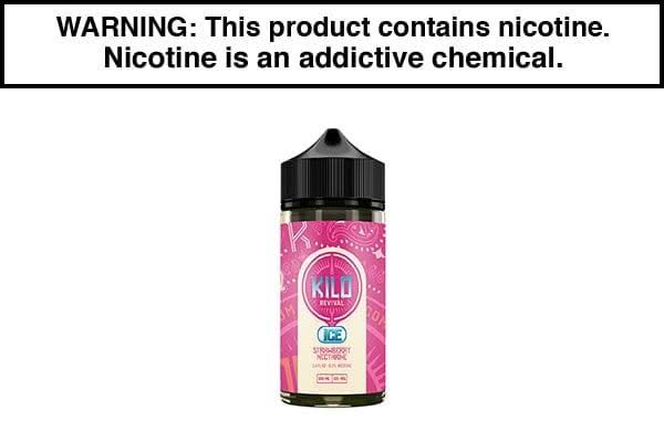 STRAWBERRY NECTARINE ICE BY KILO REVIVAL 100ML - Vape Juice