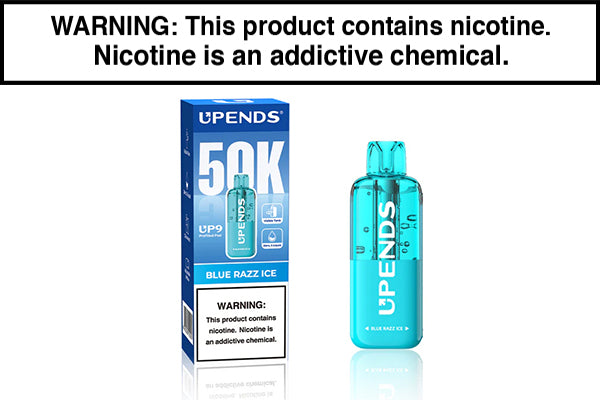 Upends UP9 50K Disposable Pod - Blue Razz Ice