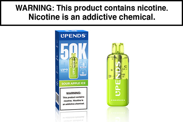 Upends UP9 50K Disposable Pod - Sour Apple Ice