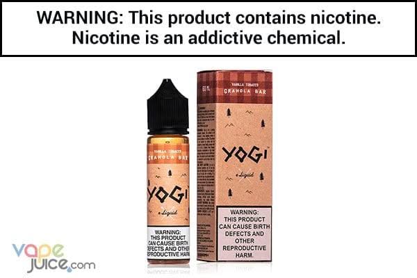 Vanilla Tobacco Granola by Yogi E Liquid - 60ML - Vape Juice