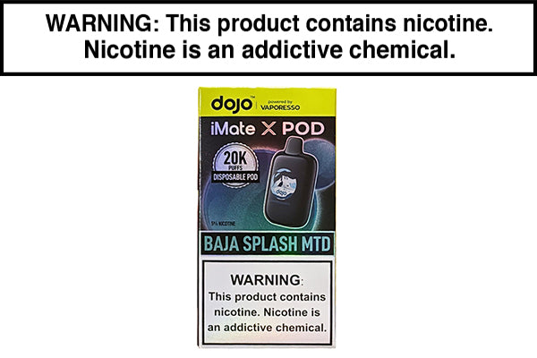DOJO IMATE X 20K DISPOSABLE POD Baja Splash MTD