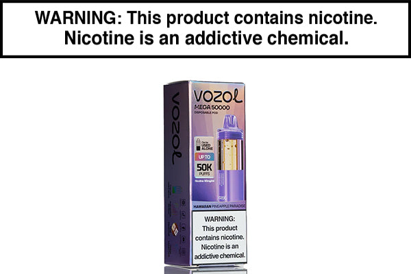 VOZOL MEGA 50K DISPOSABLE VAPE POD Hawaiian Pineapple Paradise